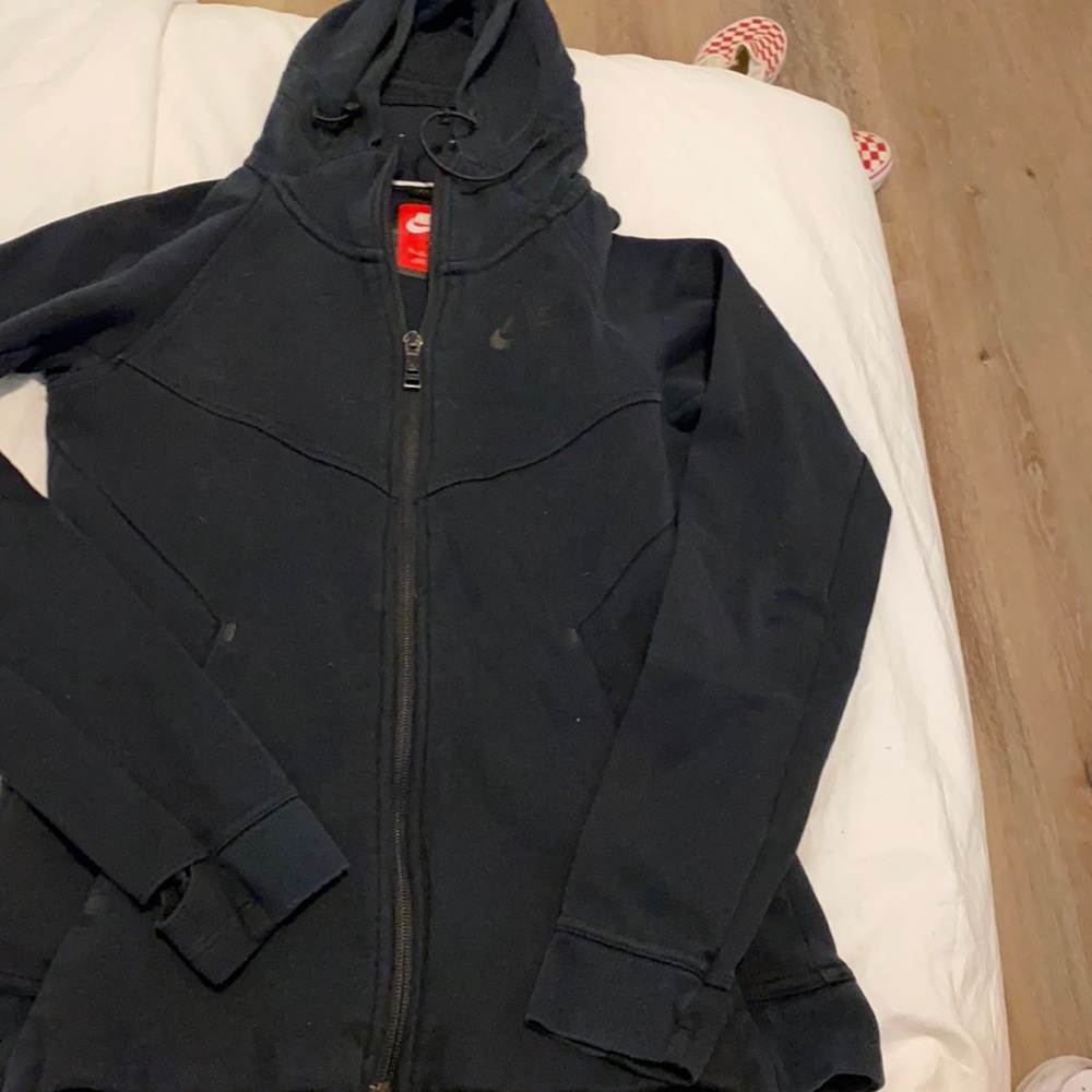 Nike size xs black zip up